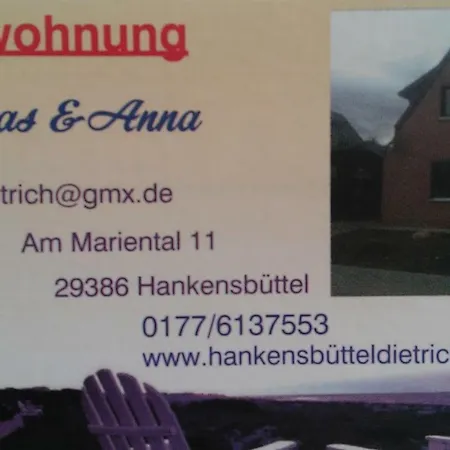 Ferienwohnung Am Mariental 11 Hankensbuttel Exterior foto